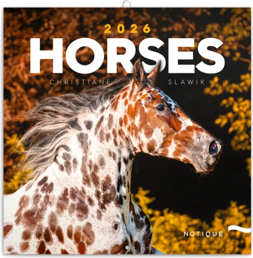 Notizkalender Pferde Christiane Slawik 2026