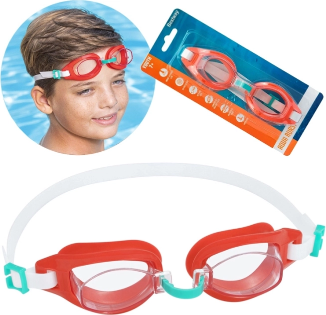 Bestway Aqua Burst Kinder-Schwimmbrille – Rot