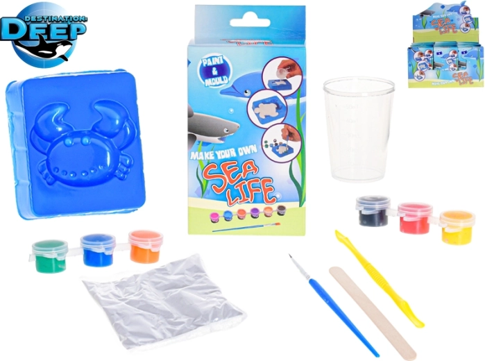 Destination Deep Set zur Herstellung von Meerestieren mit Zubehör, 12 Stk.