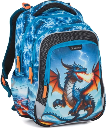 Bagmaster Lumi 26 D Schulranzen Rucksack Drache