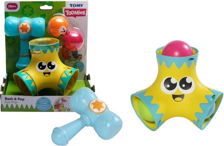 Tomy Toomies Fröhliche Bälle mit Hammer
