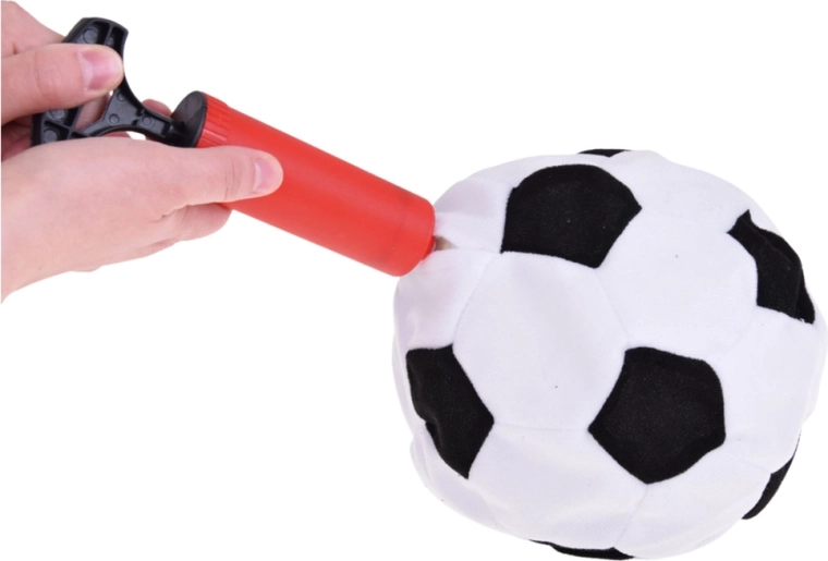 Einfaches Nachpumpen und schnelle Spielvorbereitung