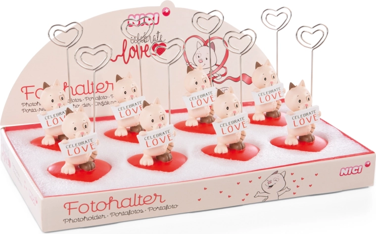 Fotohalter NICI Celebrate Love 11 cm - 1 Stück