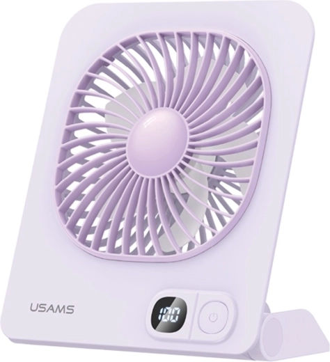 USAMS magnetischer Tischventilator violett