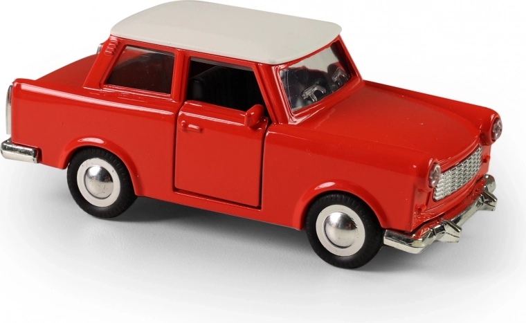 Metall Retro-Automodell Trabant 1:32 mit Rückzugmechanik