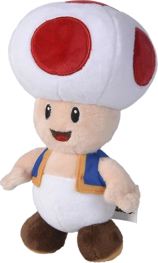 Plüschfigur Super Mario Toad 20 cm