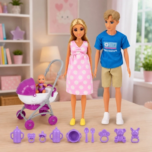 Familien-Set für realistisches Spielen