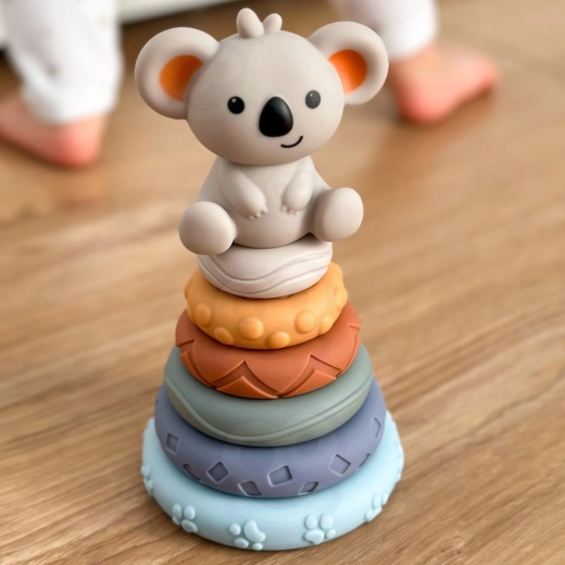 Steckpyramide mit Koala