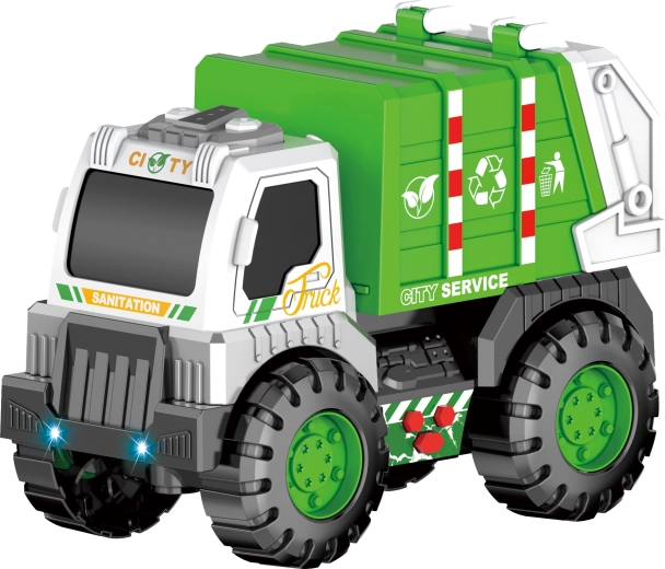 Müllwagen mit Licht- und Soundeffekten