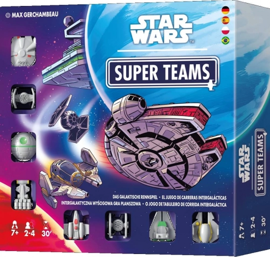 Star Wars: Super Teams – familienfreundliches Renn-Brettspiel