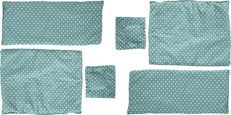 Komplette Bettwäsche im Set