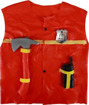 Kinder-Feuerwehrweste mit Zubehör