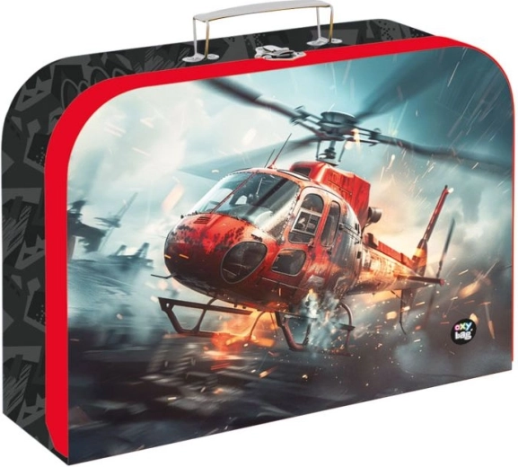 Kinder-Laminoköfferchen Feuerwehr 34 cm