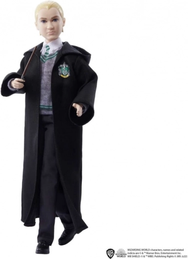 Slytherin-Umhang und Zauberstab