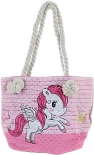 Stofftasche über die Schulter Einhorn