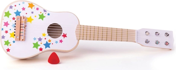 Holzgitarre für Kinder mit Sternchen BIGJIGS TOYS
