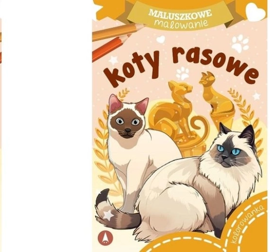 Kleines Malen: Rassekatzen