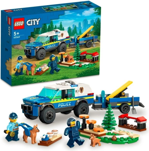 LEGO City Training der Polizeihunde im Gelände