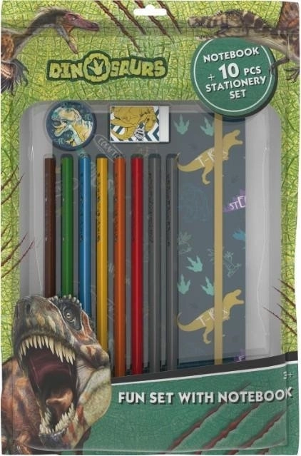 JIRI MODELS Set mit Block Dinosaurier