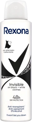 Rexona Antitranspirant Invisible Black & White 150 ml