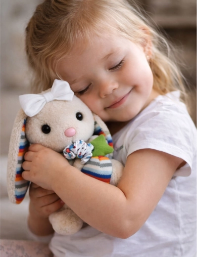 Weicher Plüsch und schonende Verarbeitung