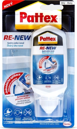 Reparatursilikon weiß 80 ml PATTEX RE-NEW