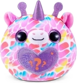 Plüschtier mit glitzerndem Herz und Einhornhorn