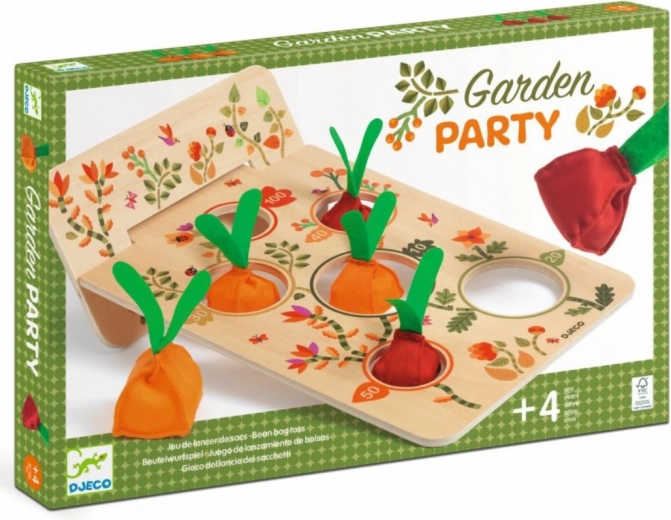 Das Spiel Gartenparty von DJECO