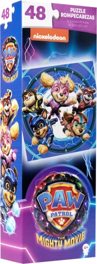 Puzzle Paw Patrol The Mighty Movie 48 Teile 26,2 × 23,1 cm