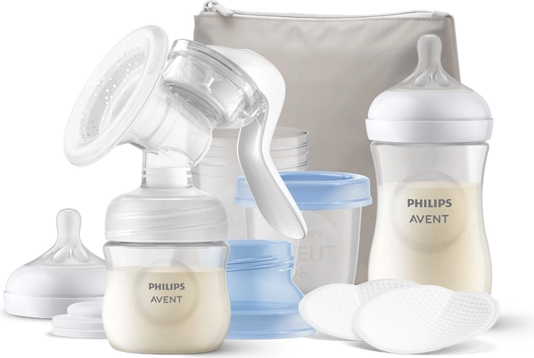 Komplettes Starterset zum Abpumpen, Aufbewahren und Füttern