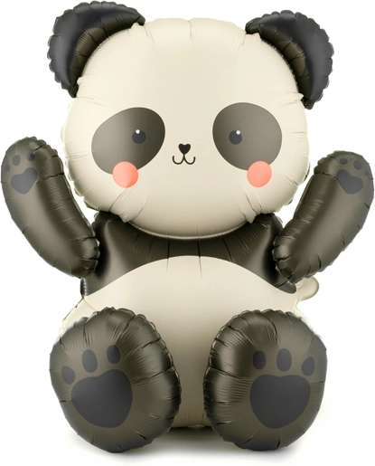 Stehender Panda als auffällige Dekoration