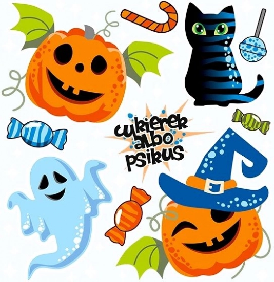 Bügelpatches Halloween – kleiner Bogen