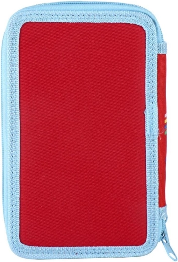 Robuster Polyester und Reißverschluss