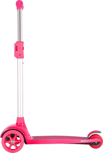 Verstellbarer Lenker und rutschfestes Trittbrett