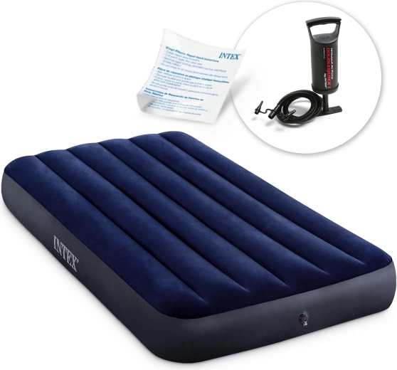 Aufblasbare Matratze mit Pumpe 191 × 99 × 25 cm INTEX