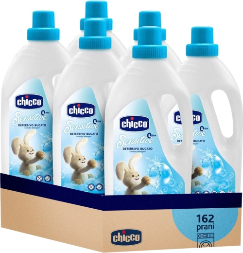 Chicco Waschgel Baby Sensitive 1,5 l – 6 Stück