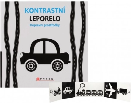 Kontrast Leporello Verkehrsmittel für die Kleinsten