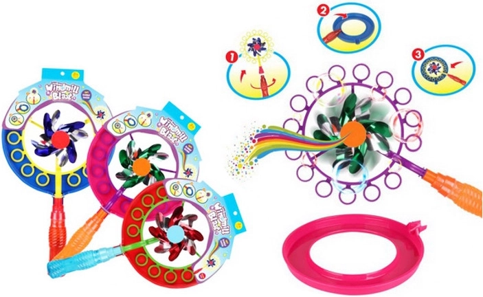 2-in-1 Seifenblasen-Ventilator