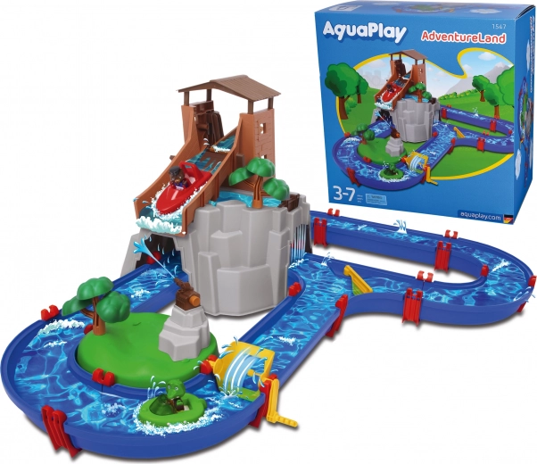 Wasserbahn AdventureLand AquaPlay 57 Teile