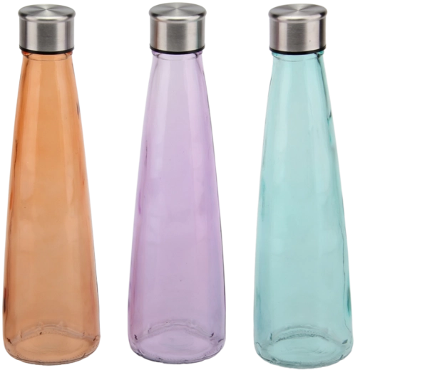 Glasflasche 0,5 l mit Schraubverschluss