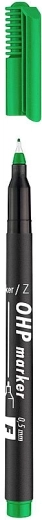 ICO OHP F Folienstift grün