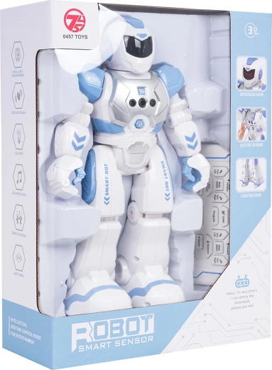 Multifunktionaler interaktiver Roboter SMART-BOT mit Fernbedienung