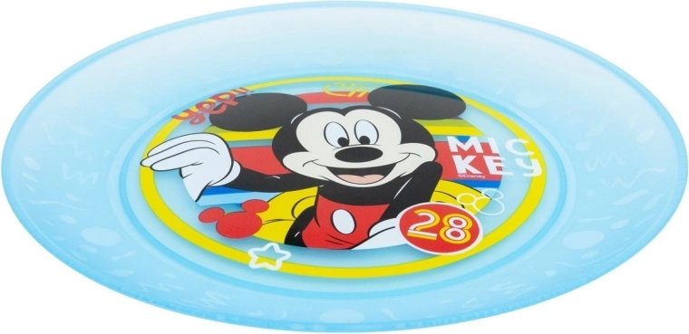 Mickey-Mouse-Motiv und praktischer Rand