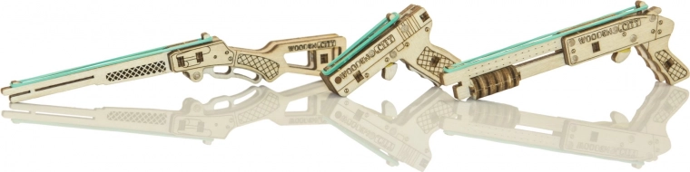 Holz-3D-Puzzle WOODEN CITY Mini-Waffenset