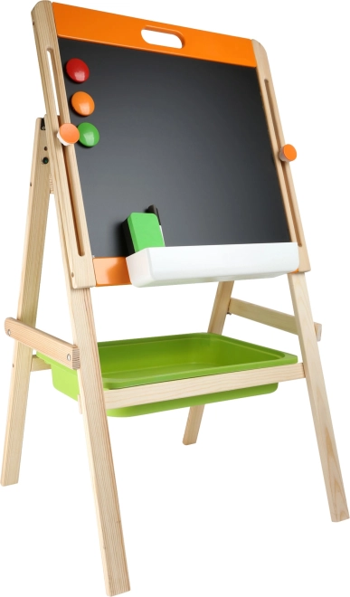Kompakte Kindertafel 2-in-1 SMALL FOOT mit Kreide und Magneten