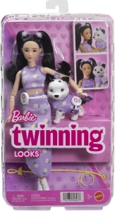 Barbie abgestimmter Look Puppe und Hündchen mit Zubehör