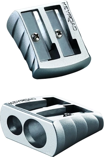 Keyroad Metal Duo Spitzer, silbern