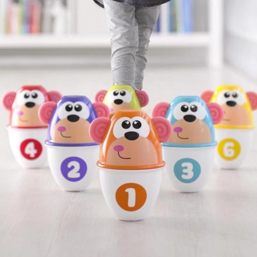 Zerlegbare Kegel für mehr Spielmöglichkeiten