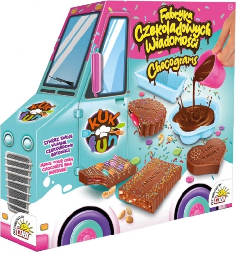 Kuk Fun Fabrik für Schokoladenbotschaften
