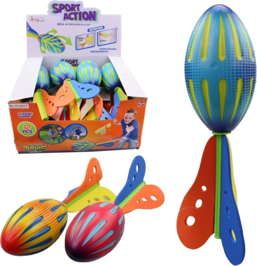 Wurfgleiterrakete für Kinder 25 cm, Displaybox 12 Stück